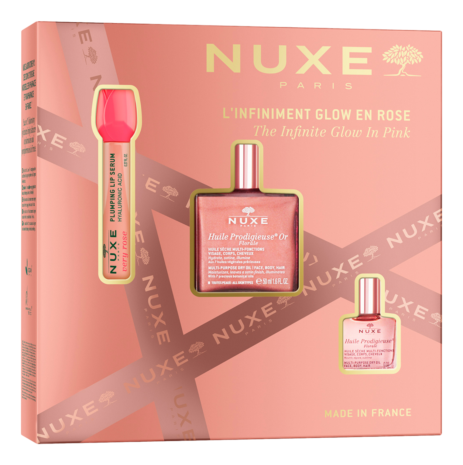 Coffret prodigieux or florale    